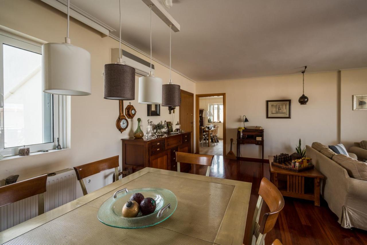 Family Getaway, Spacious And Luxurious, Sea View, Terrace, Next To Voula Beach, 20Min From Center Athena Bagian luar foto