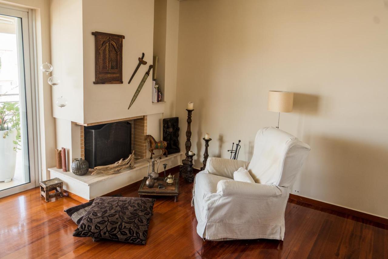Family Getaway, Spacious And Luxurious, Sea View, Terrace, Next To Voula Beach, 20Min From Center Athena Bagian luar foto