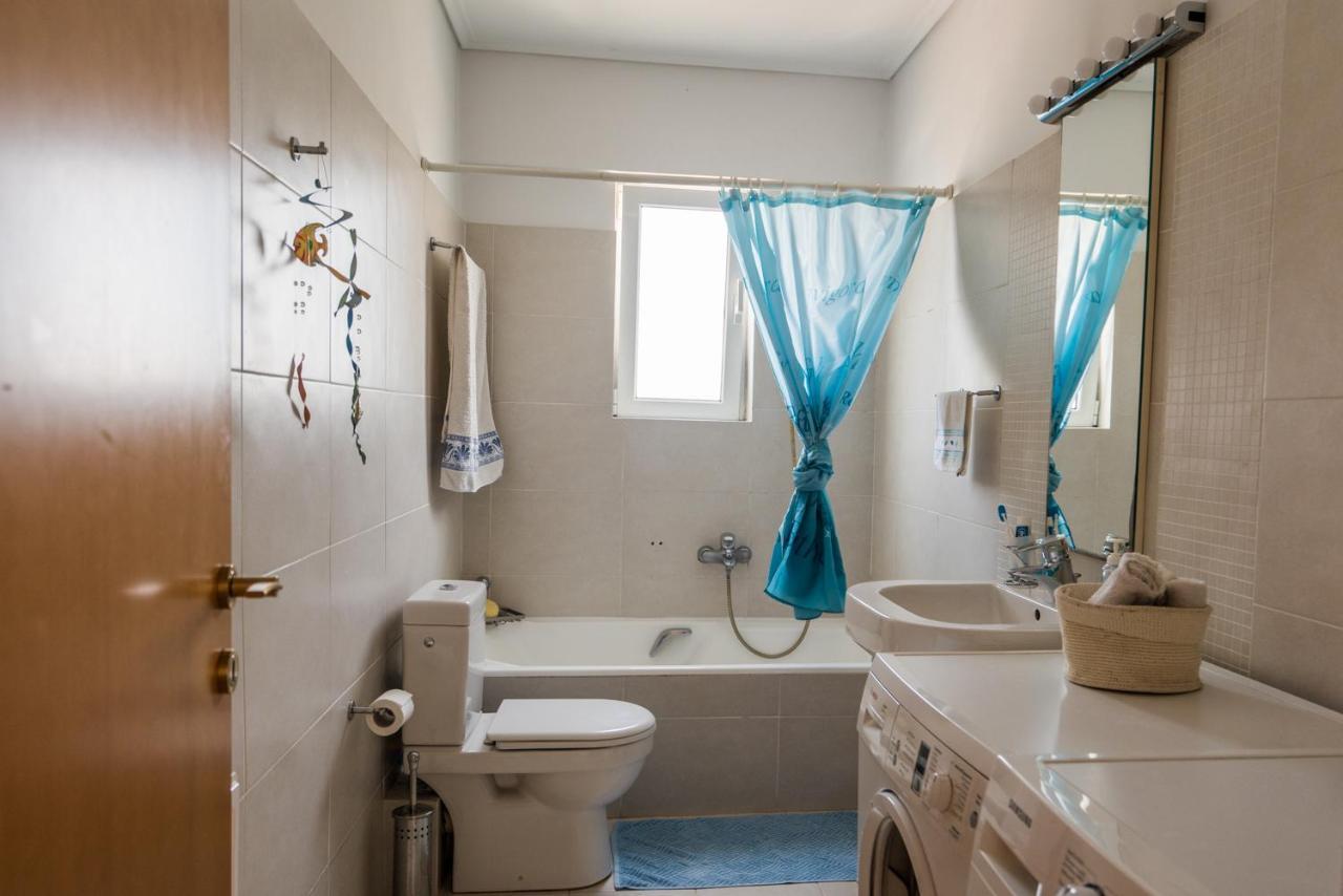 Family Getaway, Spacious And Luxurious, Sea View, Terrace, Next To Voula Beach, 20Min From Center Athena Bagian luar foto