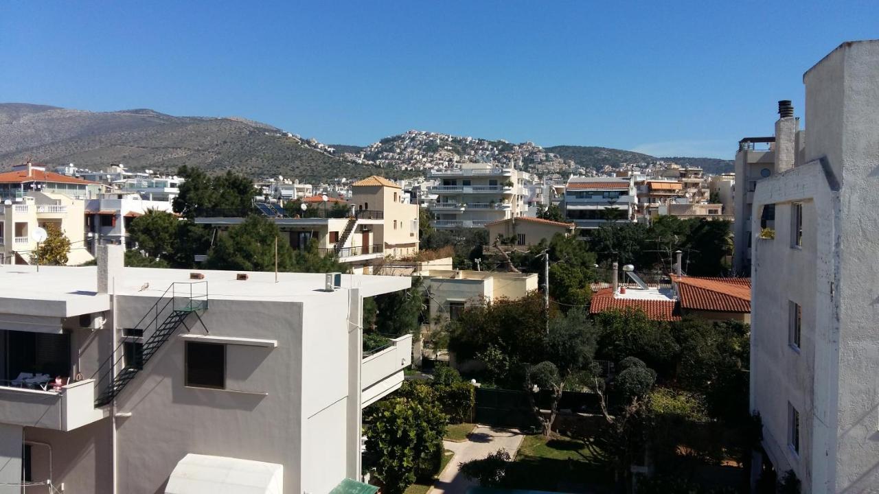 Family Getaway, Spacious And Luxurious, Sea View, Terrace, Next To Voula Beach, 20Min From Center Athena Bagian luar foto